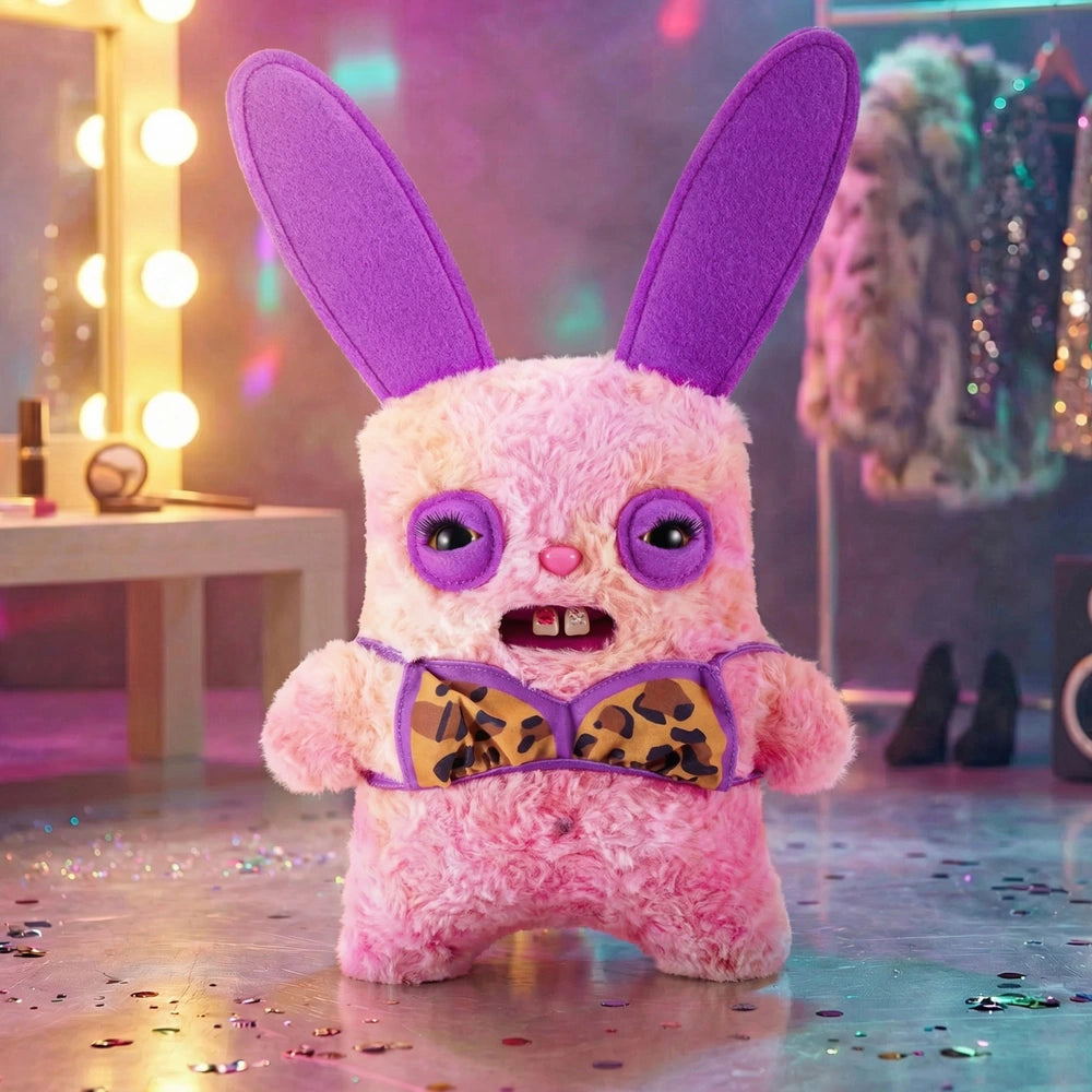 Fugglers Baddies By Zuru Plush Rabid Rabbit