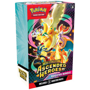 Pokémon Trading Card Game (Tcg): Mega Evolution Ascended Heroes Booster Bundle