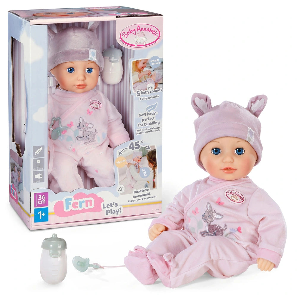 Baby Annabell Interactive Doll Fern 36Cm