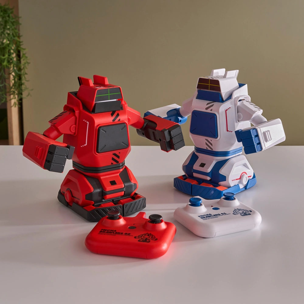 Sharper Image Remote Control Mecha Brawlers Ejecting Battle Bots 2 Pack