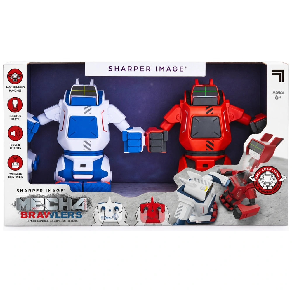Sharper Image Remote Control Mecha Brawlers Ejecting Battle Bots 2 Pack
