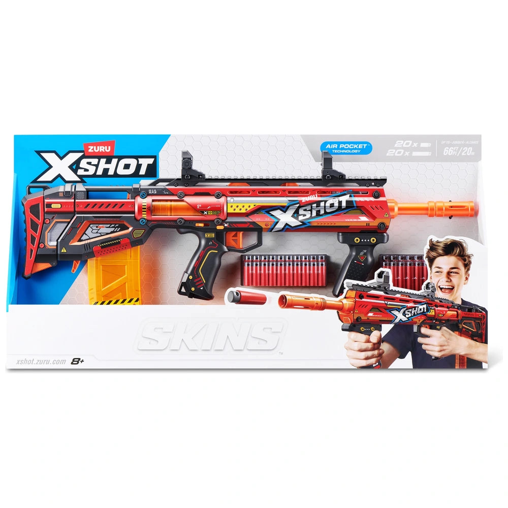 Xshot By Zuru Skins Longshot Blaster With 40 Darts