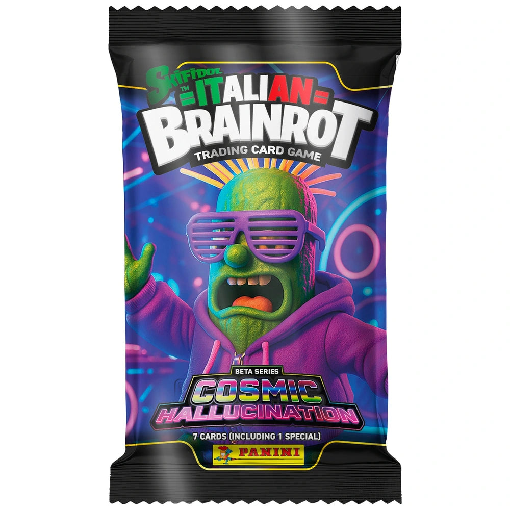 Skifidol Italian Brainrot Trading Cards: Cosmic Hallucination Booster Pack Assortment
