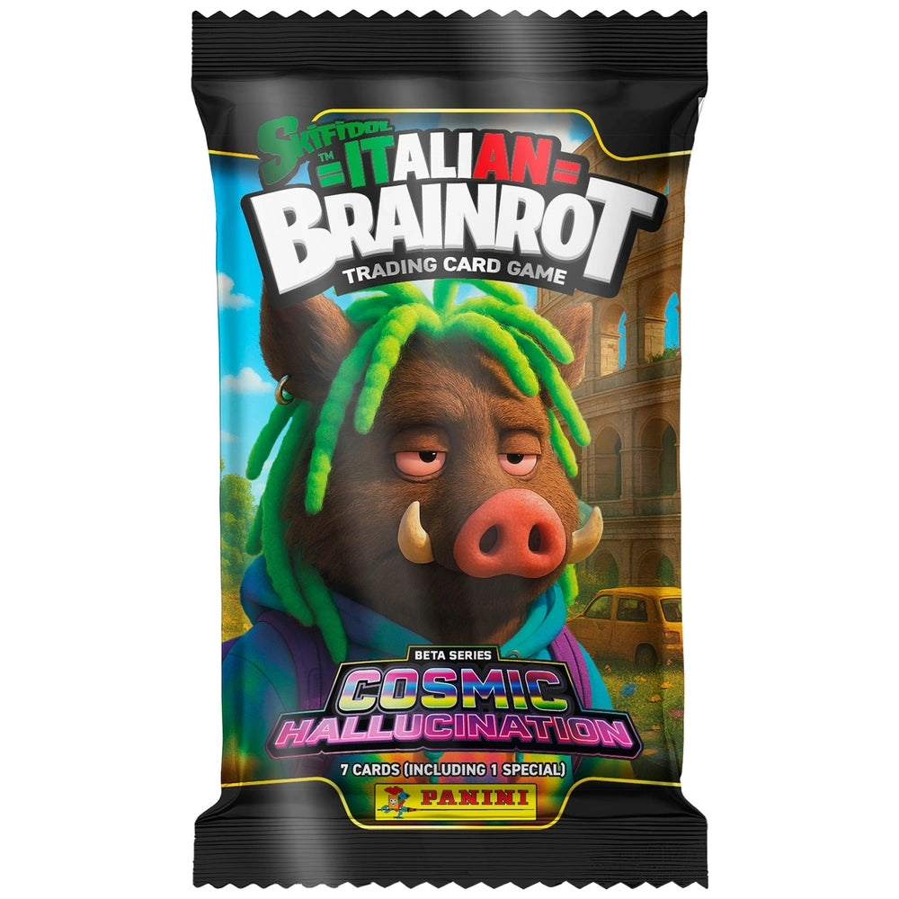 Skifidol Italian Brainrot Trading Cards: Cosmic Hallucination Booster Pack Assortment