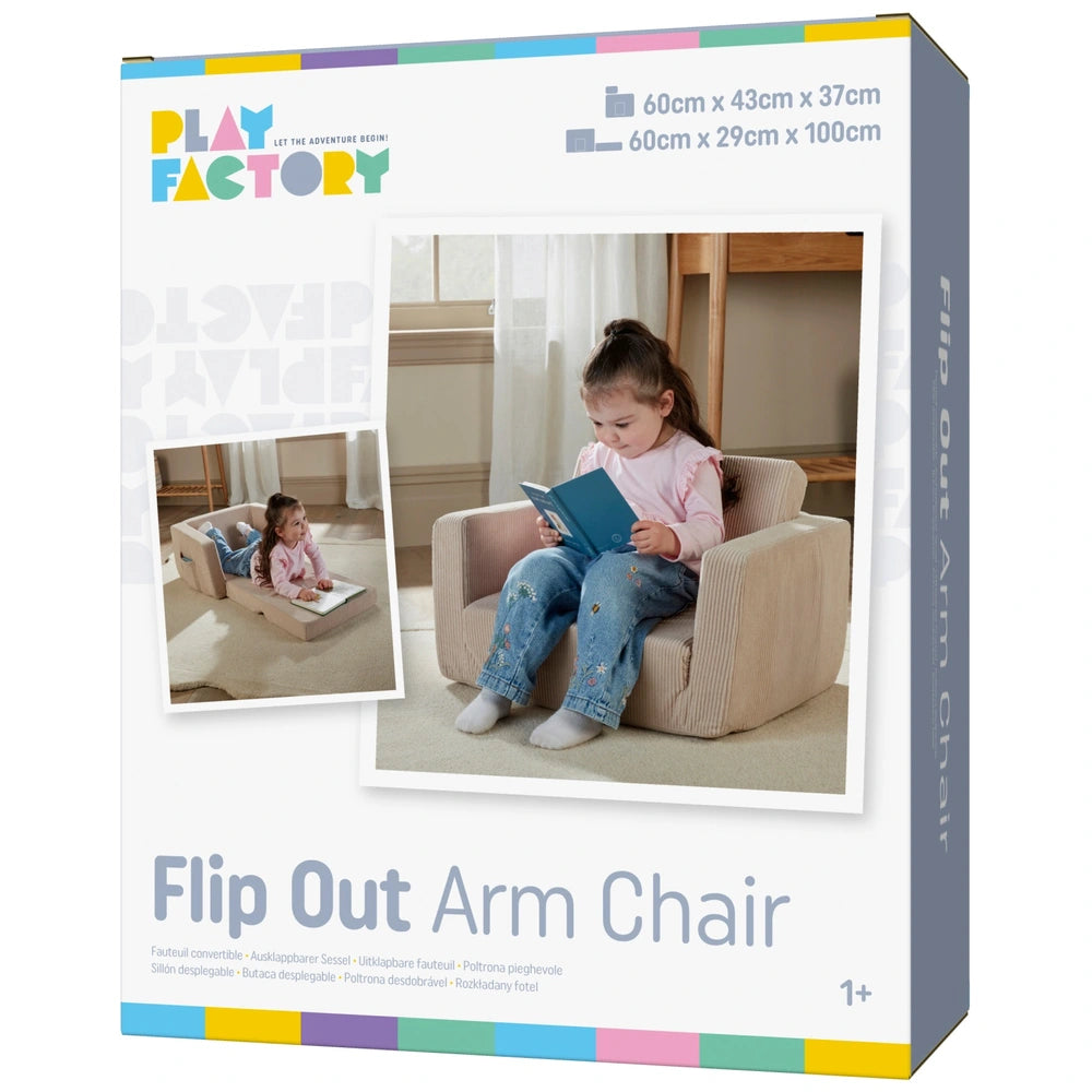 Play Factory Flip Out Arm Chair