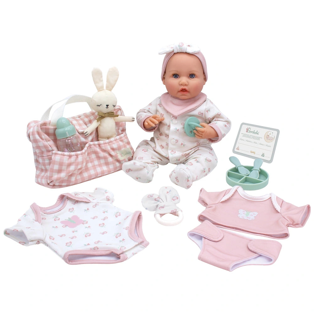 Bonbebé Weighted Reborn Doll 39Cm With Real Heartbeat