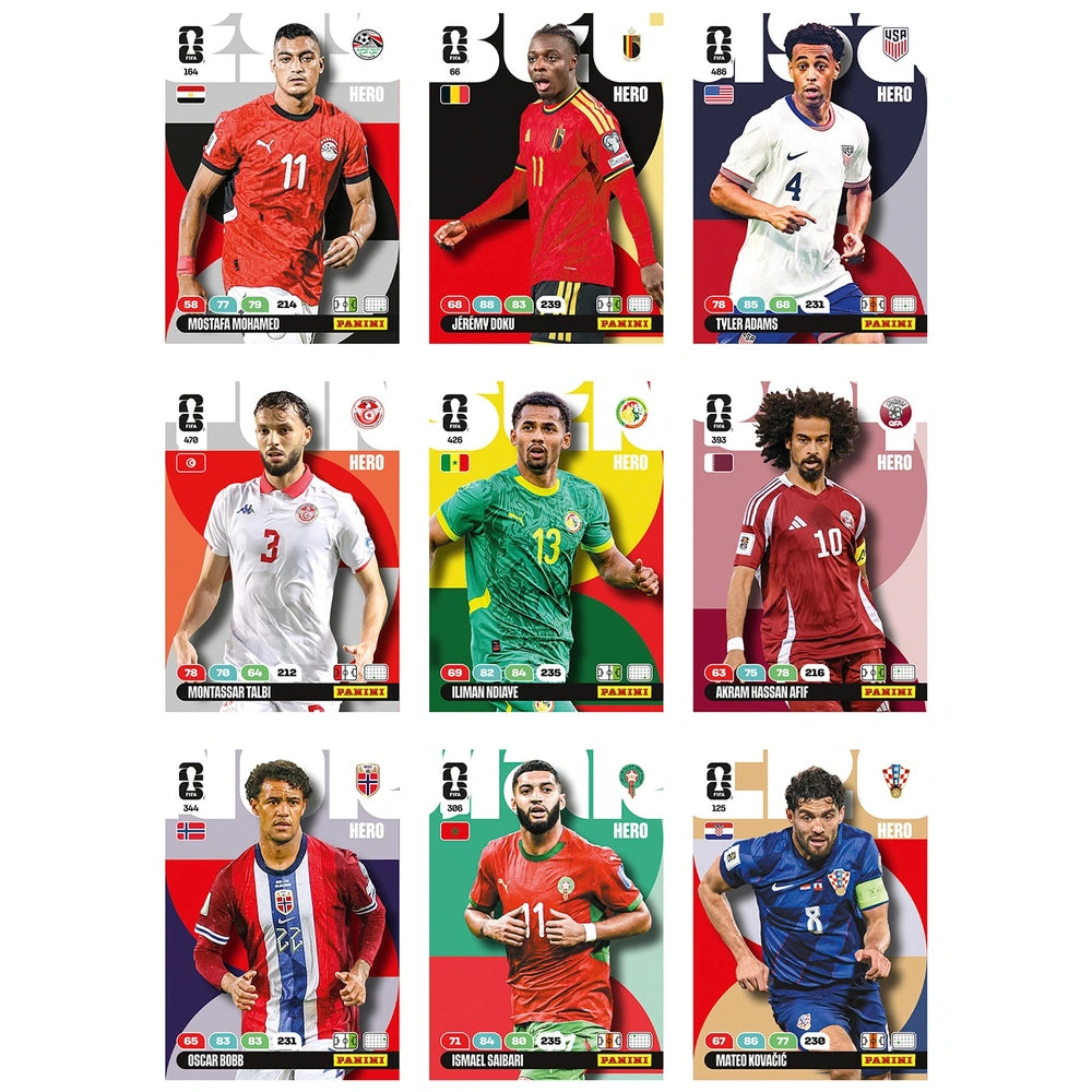 Panini Fifa World Cup 2026 Adrenalyn Xl Trading Cards Tin Assortment