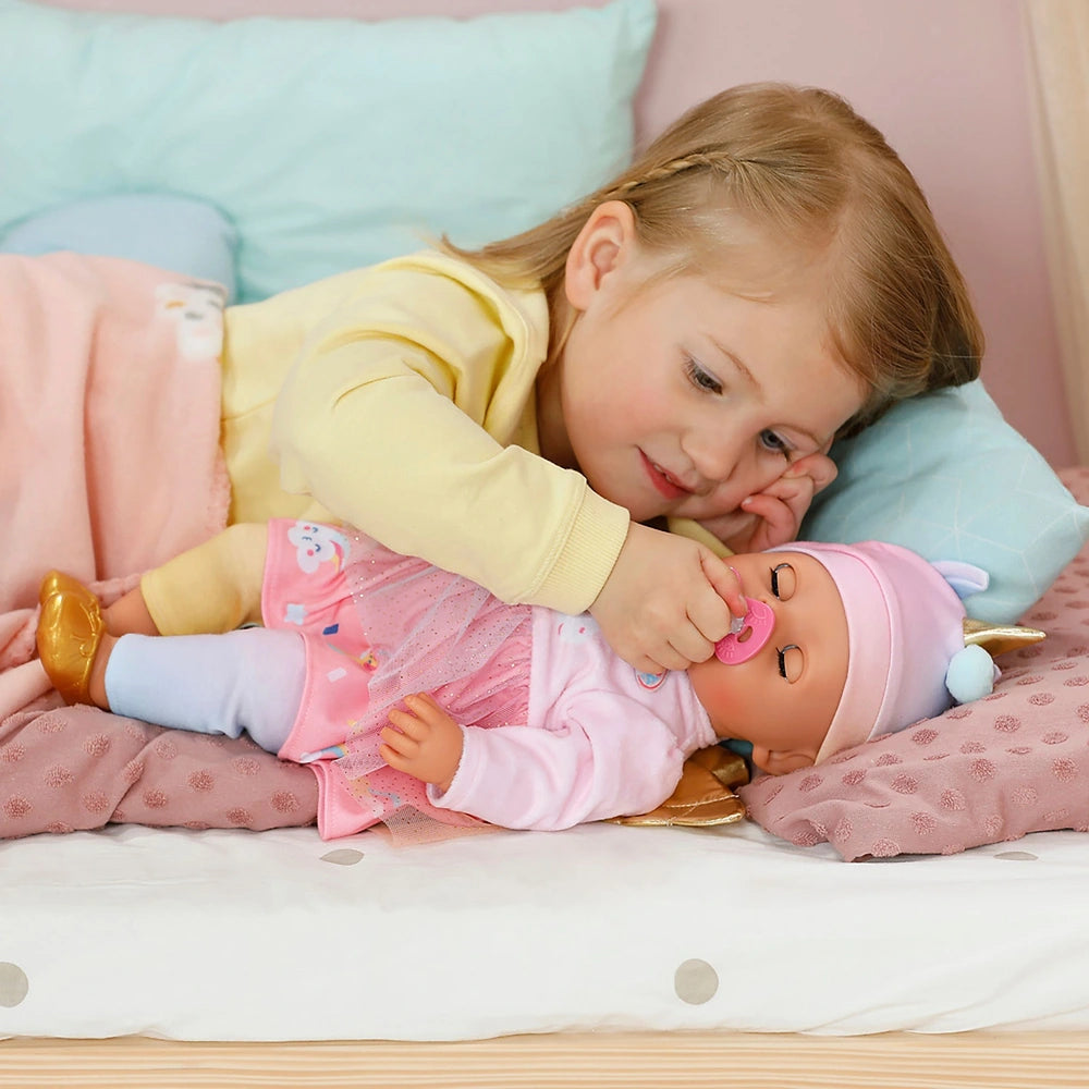 Baby Born Doll Click And Play Unicorn Emma 43Cm
