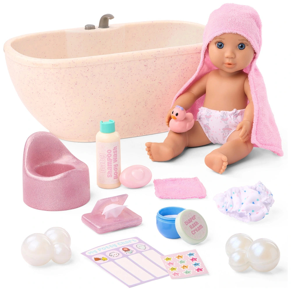 Our Generation Baby Lacy & Bathtime Set