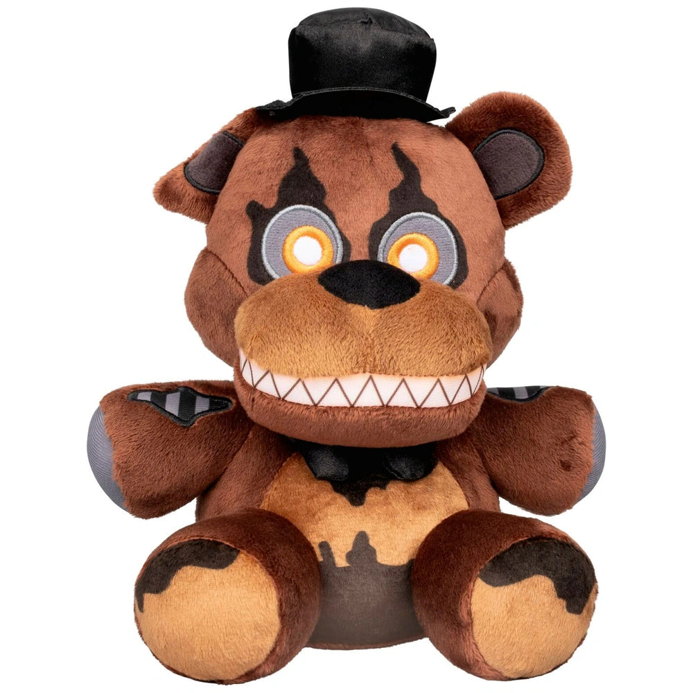 Five Nights At Freddy's Nightmare Freddy Plush Stuffie With Glow-In-The-Dark Eyes 20Cm