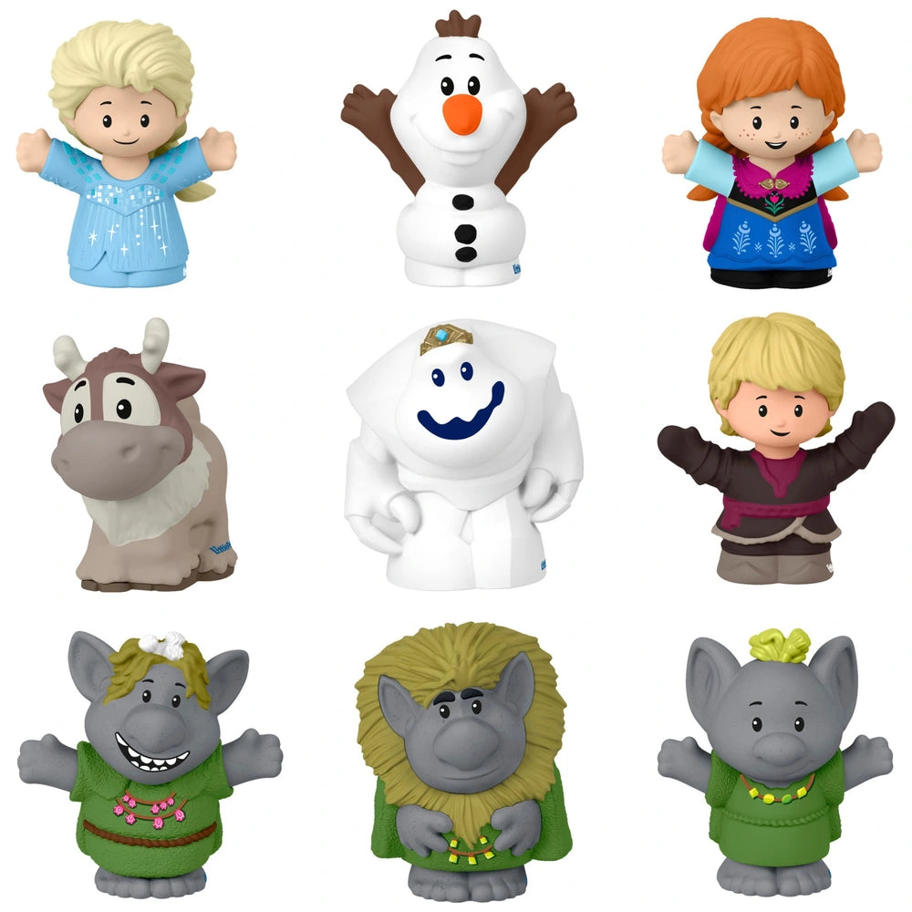 Fisher-Price Little People Disney Frozen Playset Carry Along Castle Case