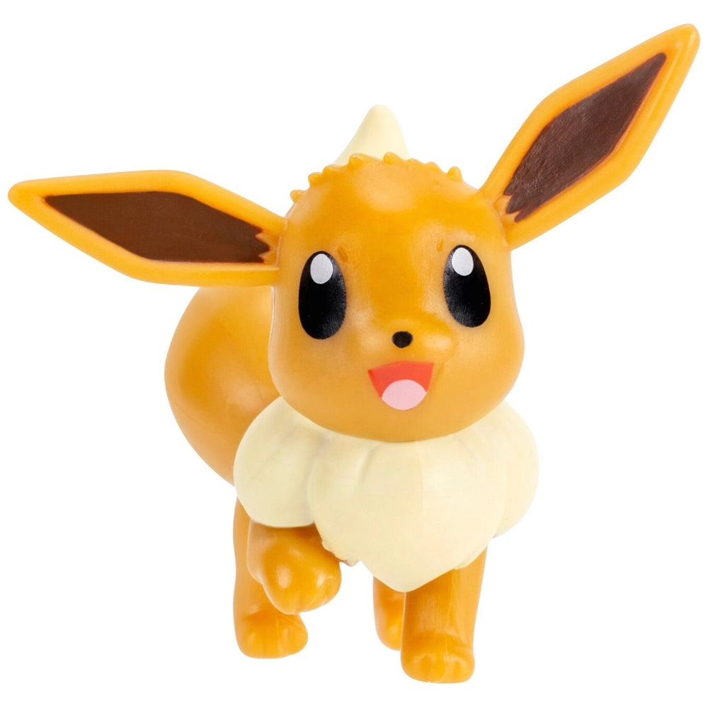 Pokémon Clip N' Go Poké Ball With Eevee Battle Figure