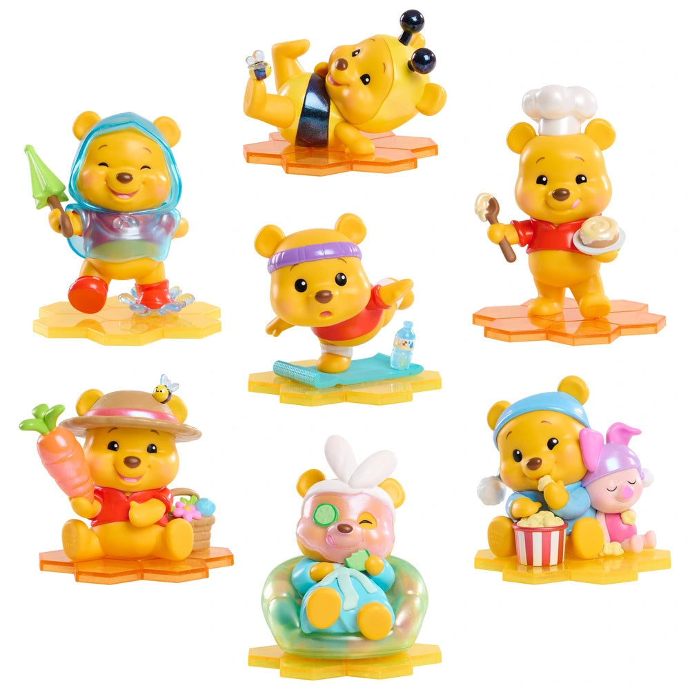 Happy Haul Disney Winnie The Pooh Hunny Crew Designer Figures Blind Box Assortment