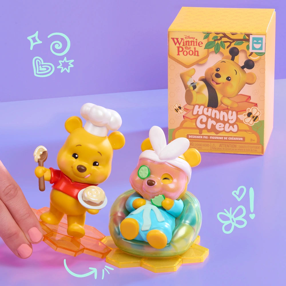 Happy Haul Disney Winnie The Pooh Hunny Crew Designer Figures Blind Box Assortment