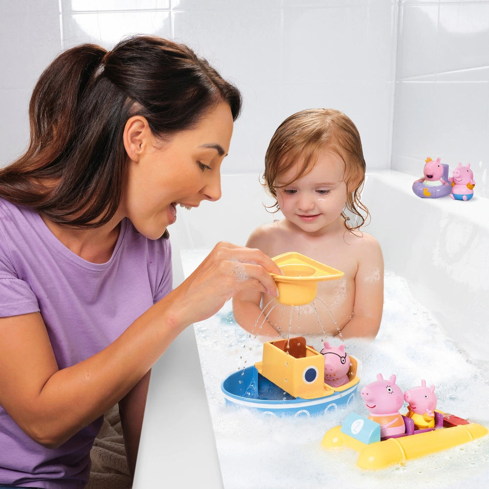 Peppa Pig Boat Adventure Set With Evie Pig