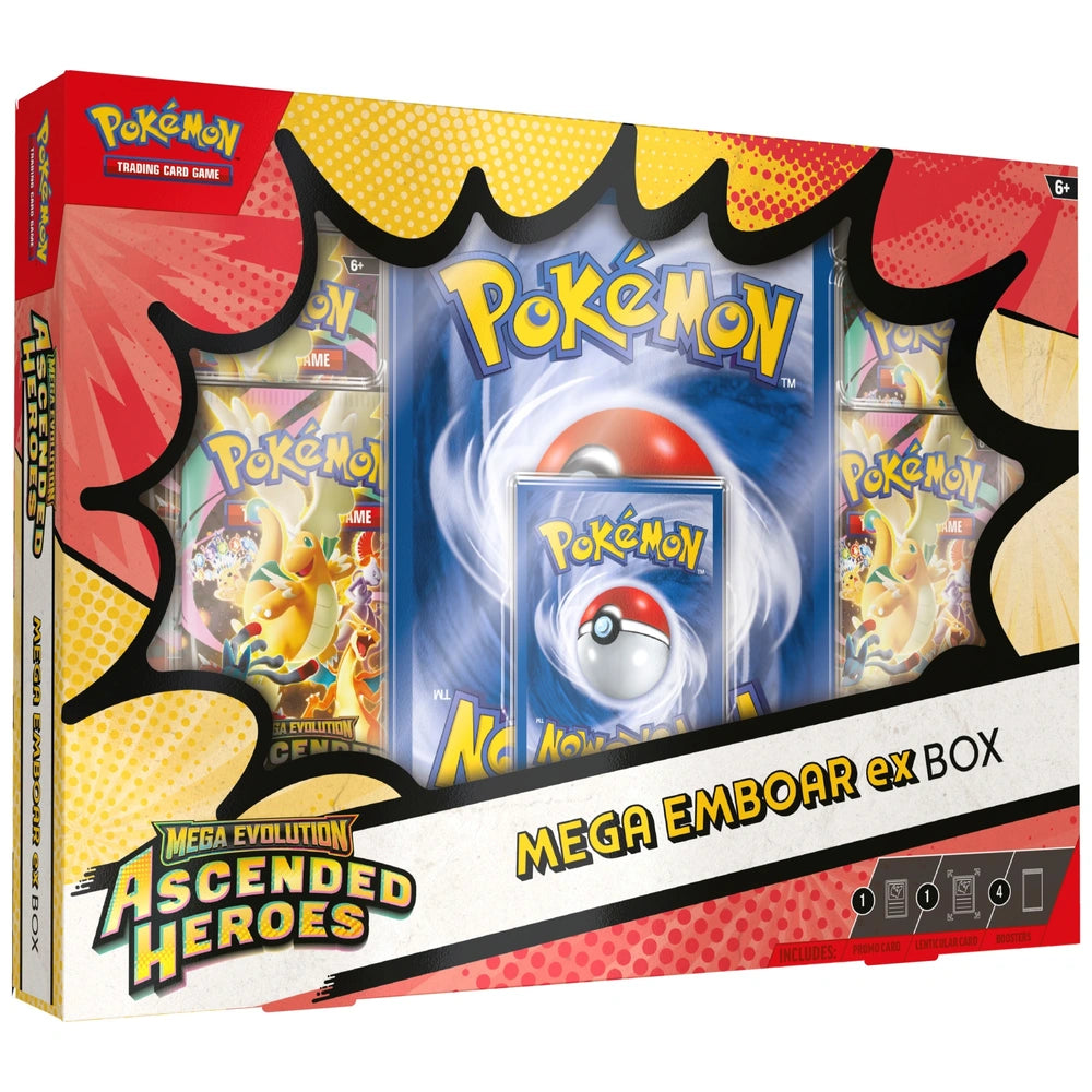 Pokémon Trading Card Game (Tcg): Mega Evolution Ascended Heroes Mega Emboar Ex Box