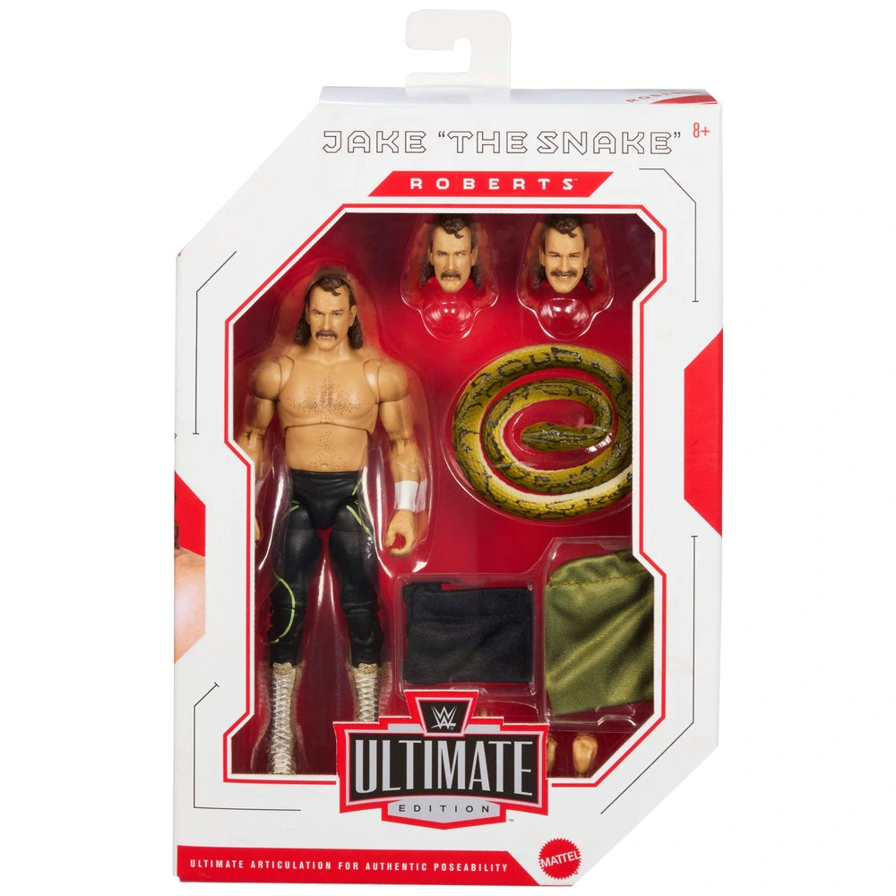 Wwe Ultimate Edition Jake The Snake Roberts Action Figure