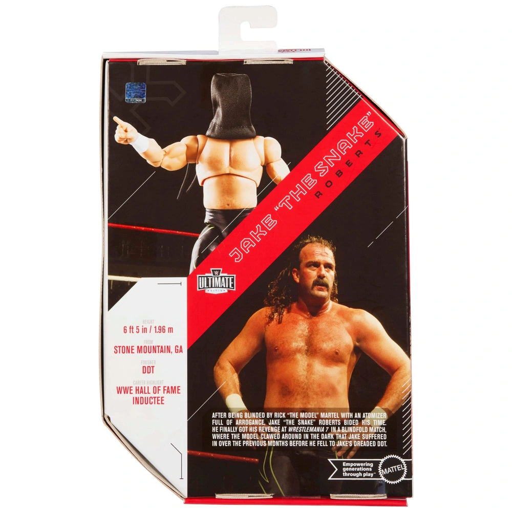 Wwe Ultimate Edition Jake The Snake Roberts Action Figure