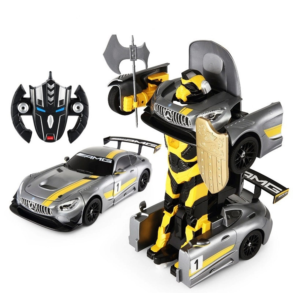1:14 Mercedes-Amg Gt3 Transformable Remote Control Car