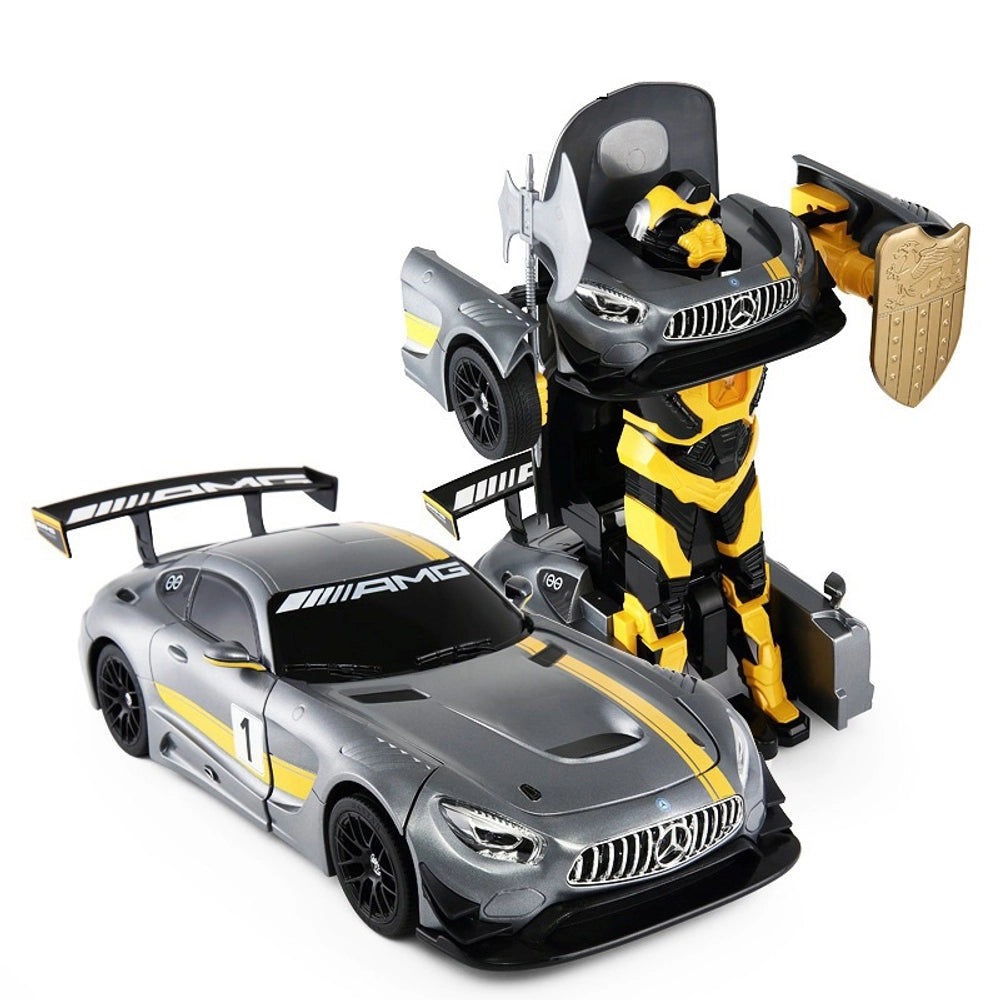 1:14 Mercedes-Amg Gt3 Transformable Remote Control Car