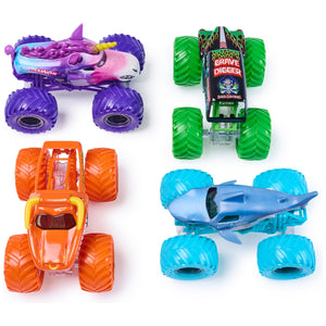 Monster Jam 1:64 Color Crash Trucks 4 Pack