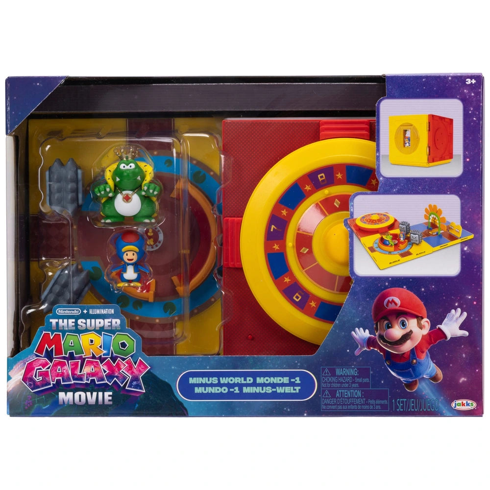 Nintendo The Super Mario Galaxy Movie: Minus World Gateway Galaxy Diorama Playset