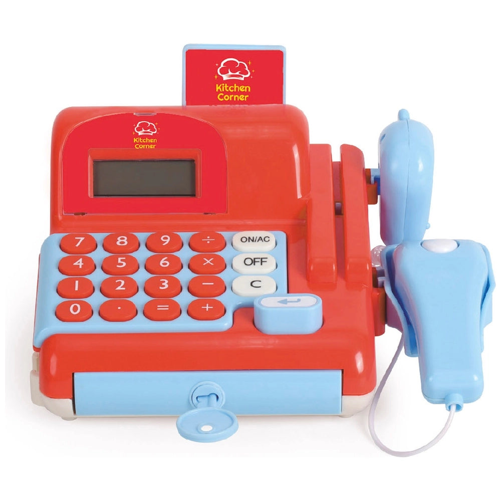 Kitchen Corner Supermarket Playset Cash Register And Trolley 42 Piece Set