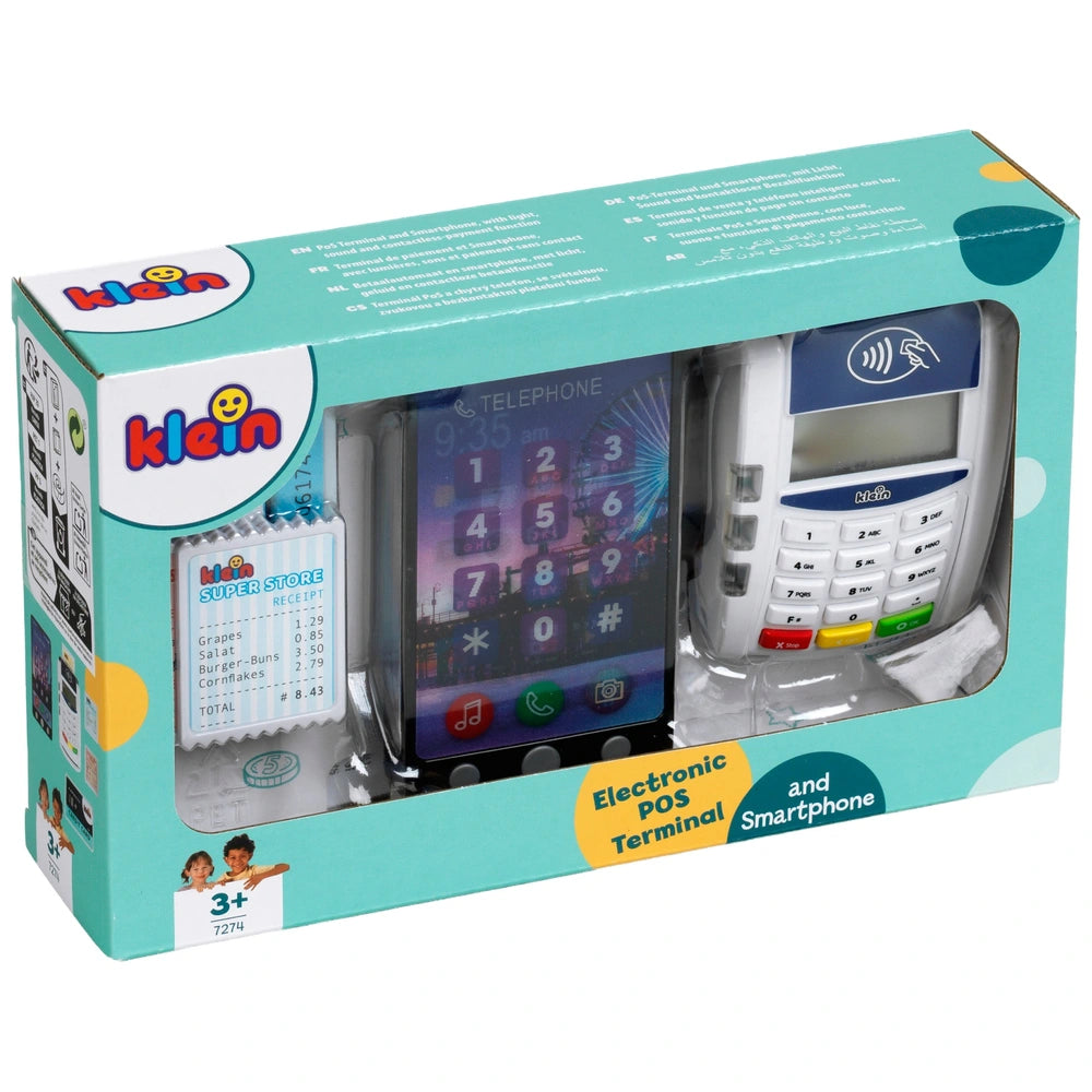 Klein Electronic Pos Terminal And Smartphone