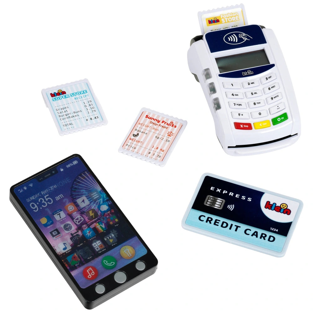 Klein Electronic Pos Terminal And Smartphone