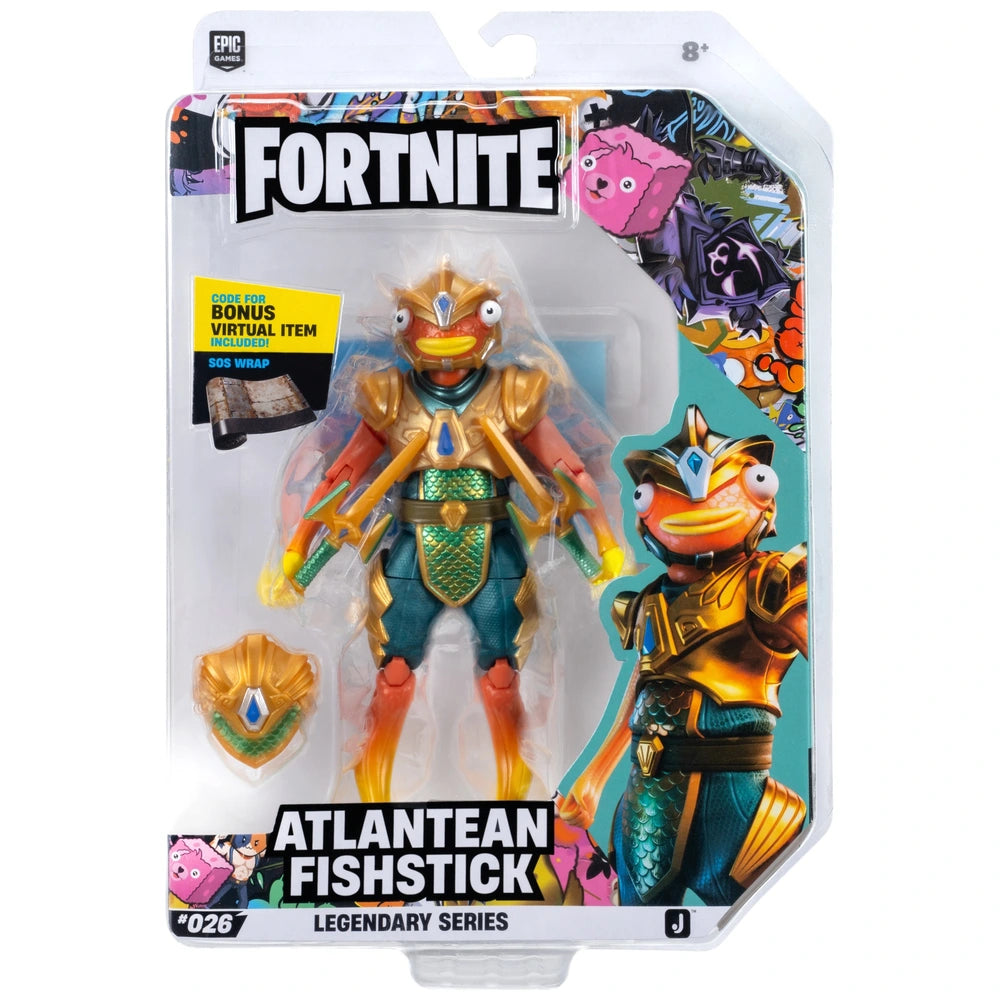 Fortnite Legendary Series Action Figure Atlantean Fishstick 15Cm