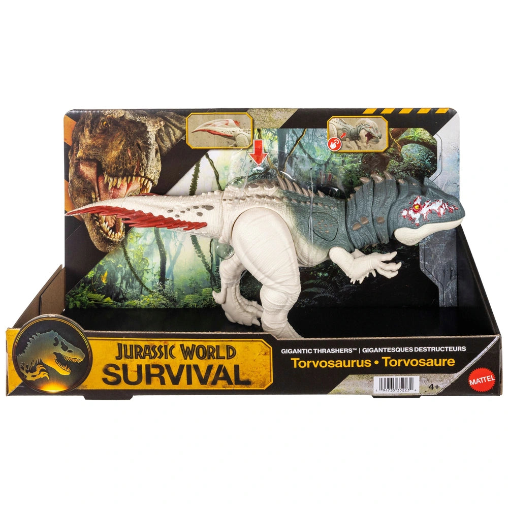Jurassic World Survival Gigantic Thrashers Dinosaur Action Figure Torvosaurus