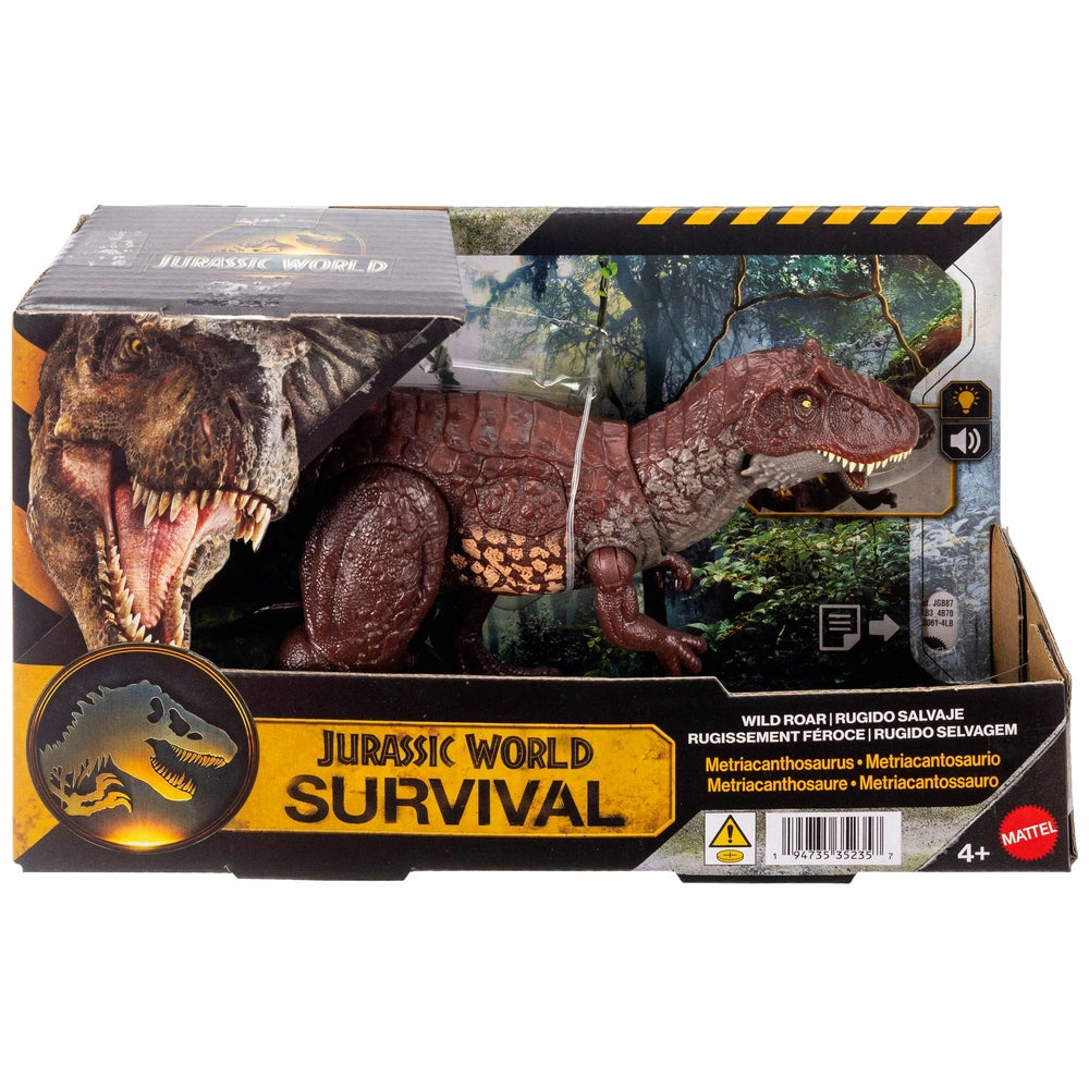 Jurassic World Survival Wild Roar Dinosaur Action Figure Metricanthosaurus