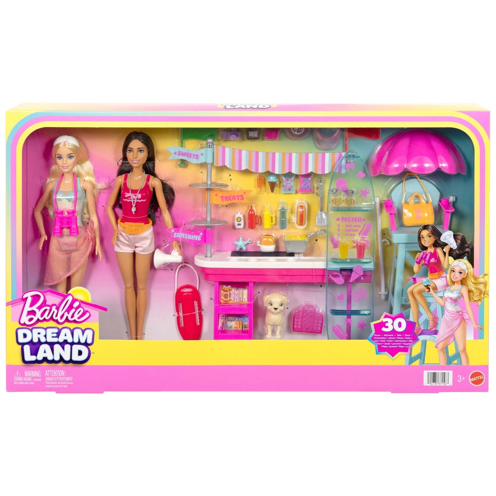 Barbie Beach Boardwalk Playset