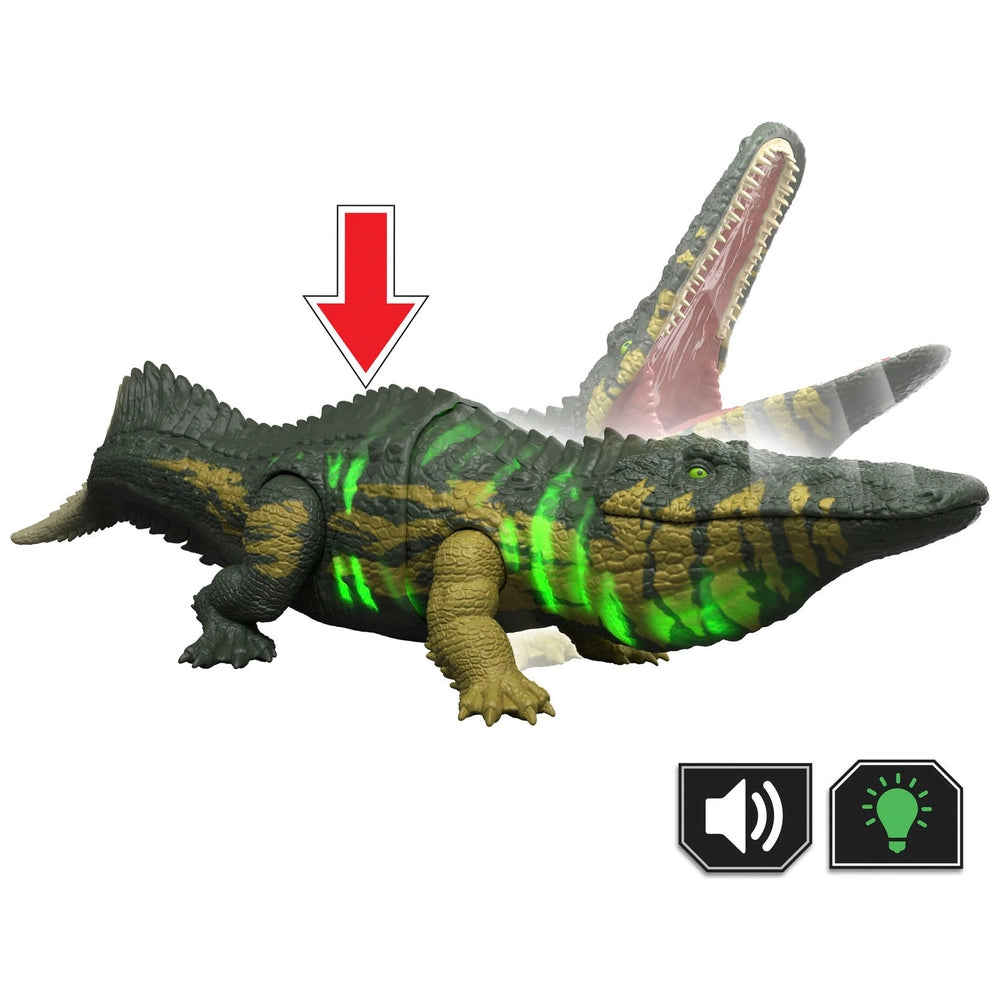 Jurassic World Survival Wild Roar Dinosaur Action Figure Stomatosuchus