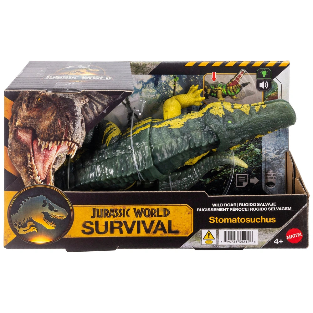 Jurassic World Survival Wild Roar Dinosaur Action Figure Stomatosuchus