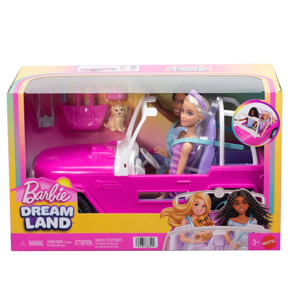 Barbie Dream Land Dolls And Vehicle