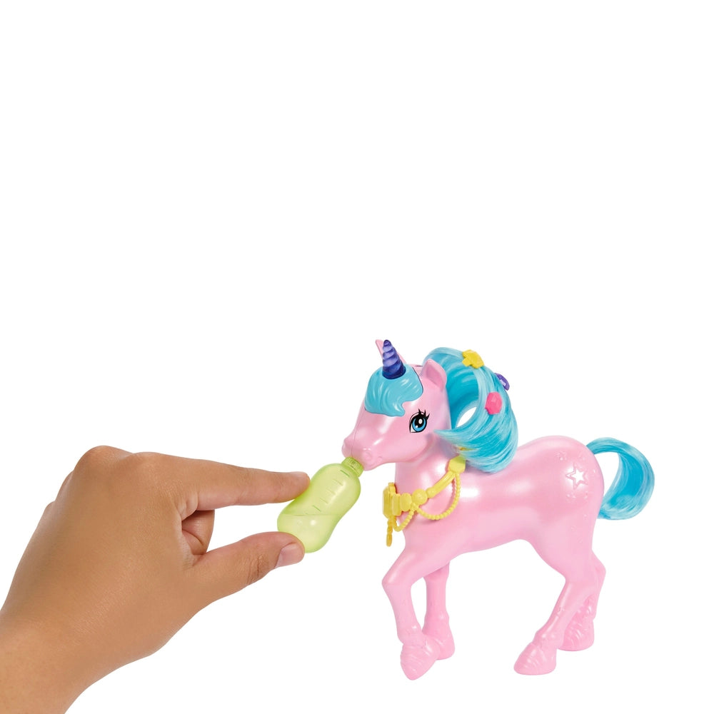 Barbie Unicorn Cuddle N Care Playset