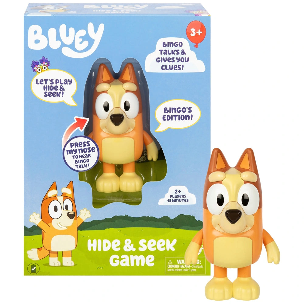 Bluey Hide And Seek Game - Bingo