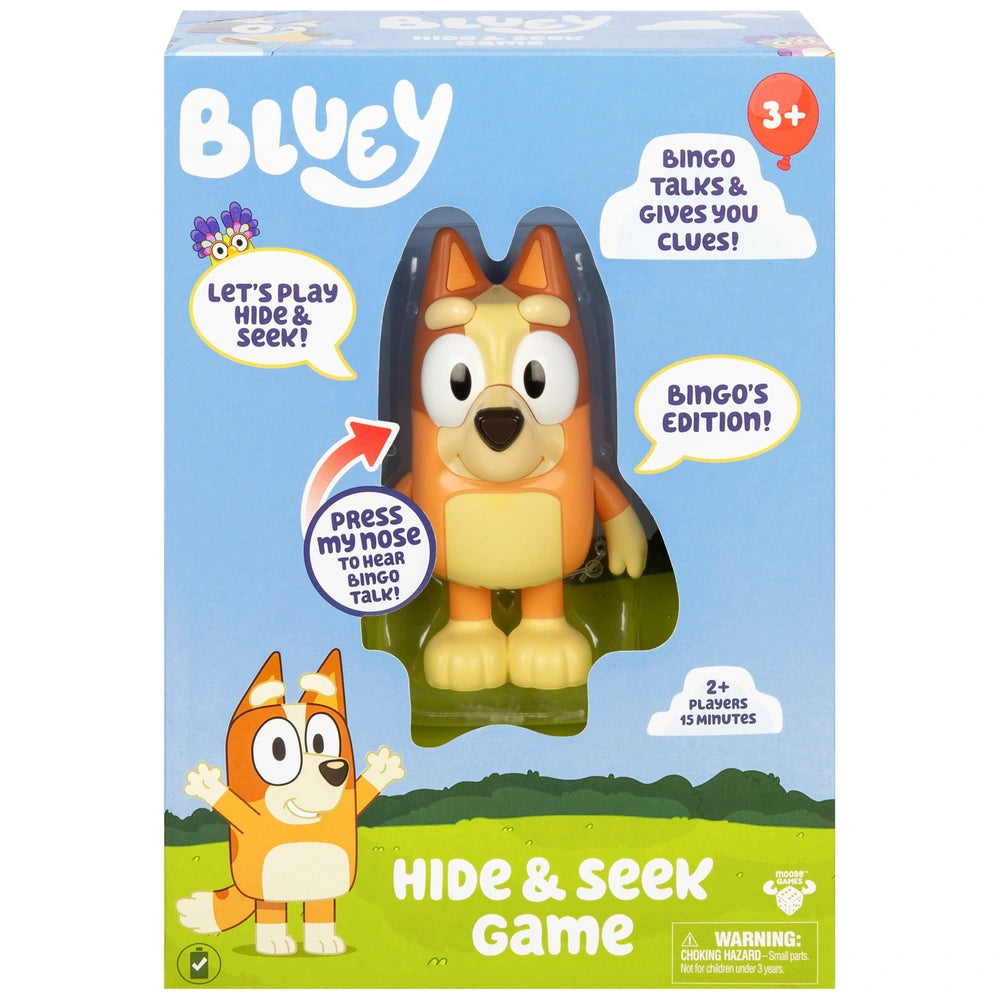 Bluey Hide And Seek Game - Bingo