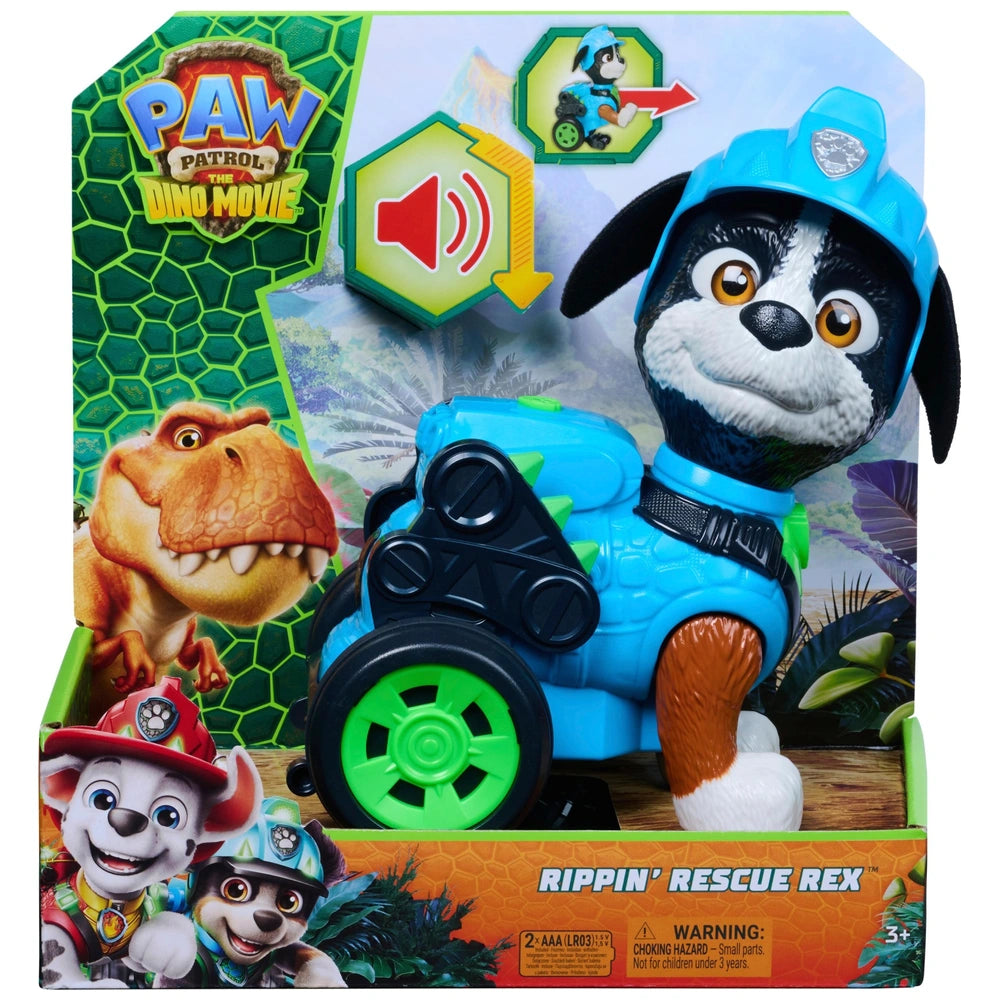 Paw Patrol: The Dino Movie Figure Rippin' Rescue Rex