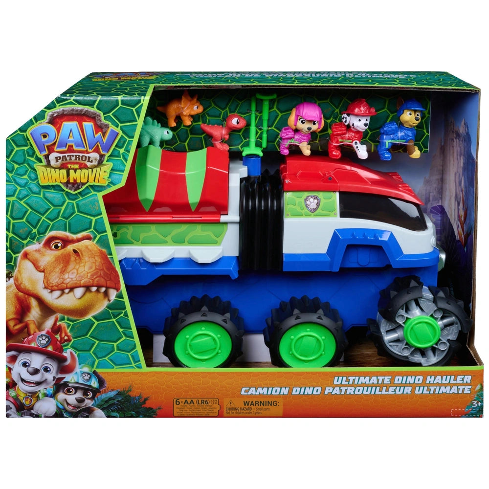 Paw Patrol: The Dino Movie Vehicle Ultimate Dino Hauler