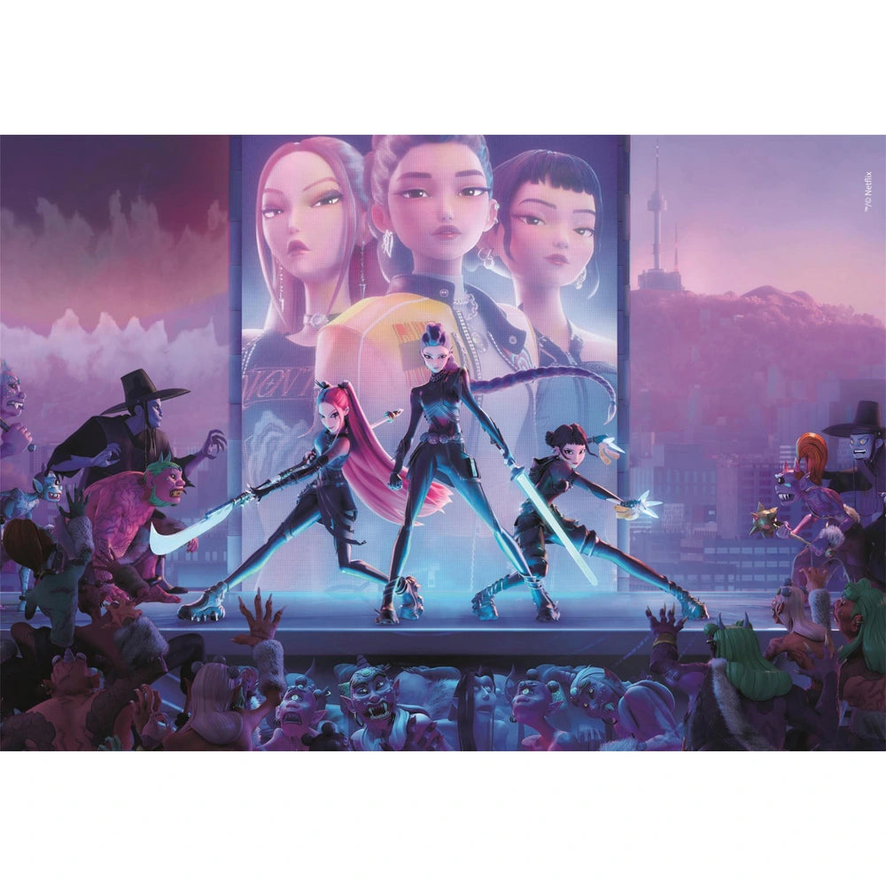 Clementoni Netflix Kpop Demon Hunters Jigsaw Puzzle 1000 Pieces