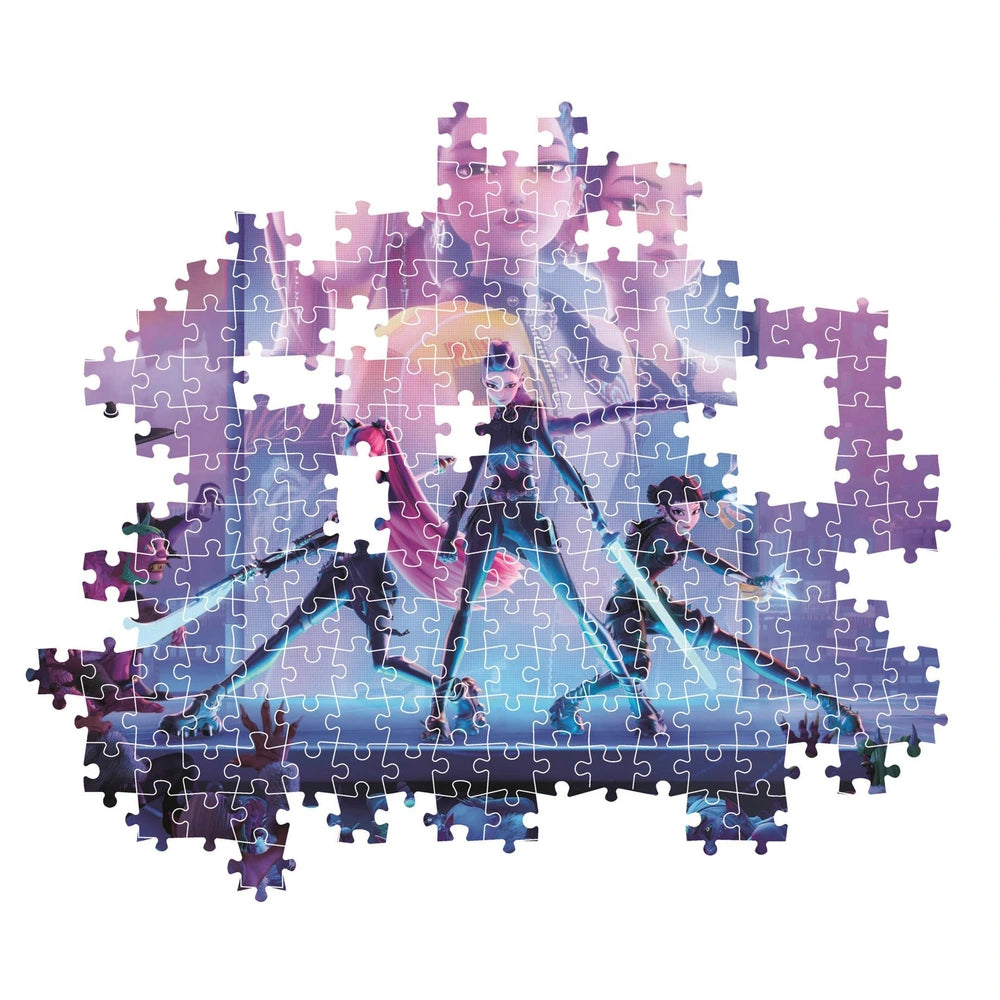 Clementoni Netflix Kpop Demon Hunters Jigsaw Puzzle 1000 Pieces