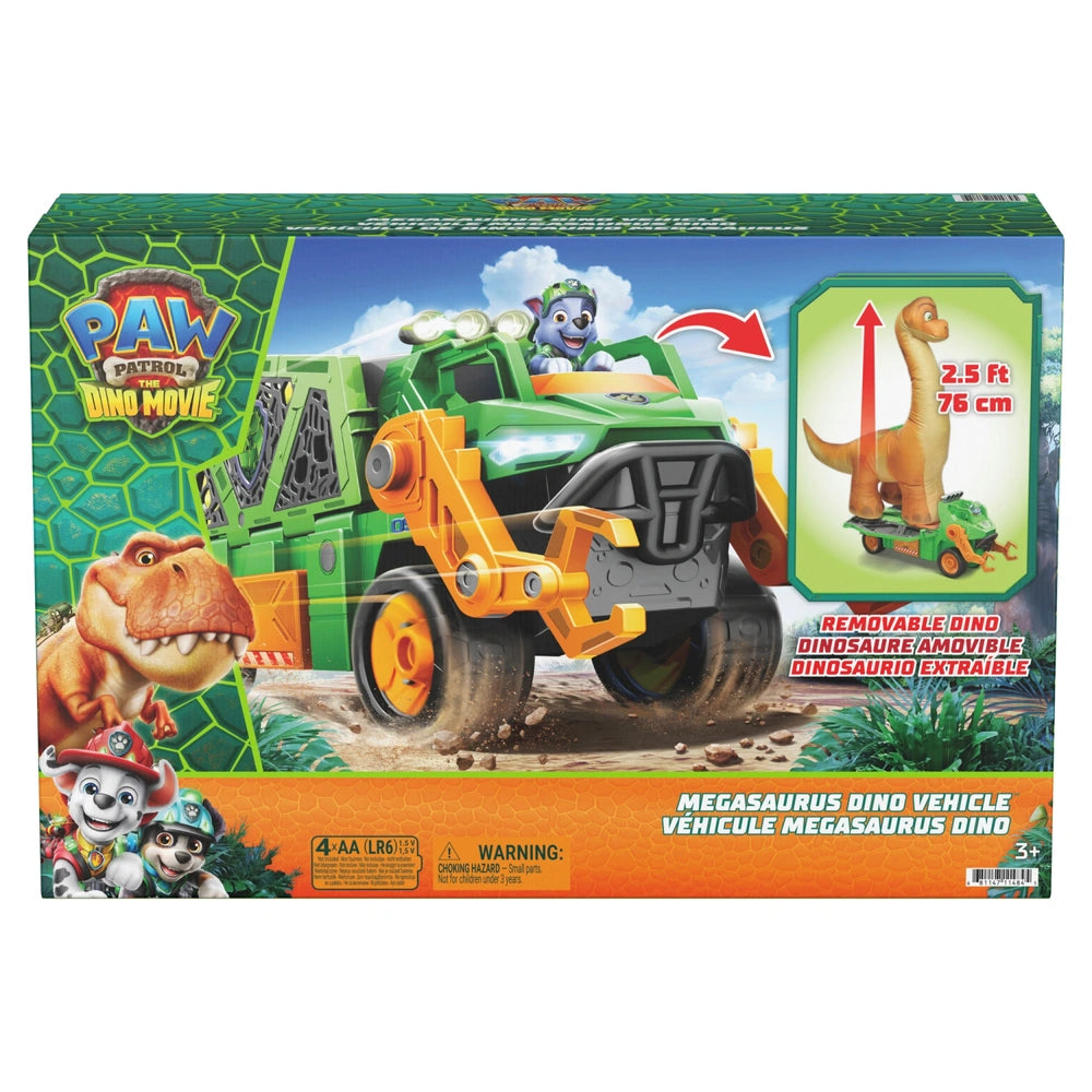 Paw Patrol: The Dino Movie Vehicle Megasaurus Dino