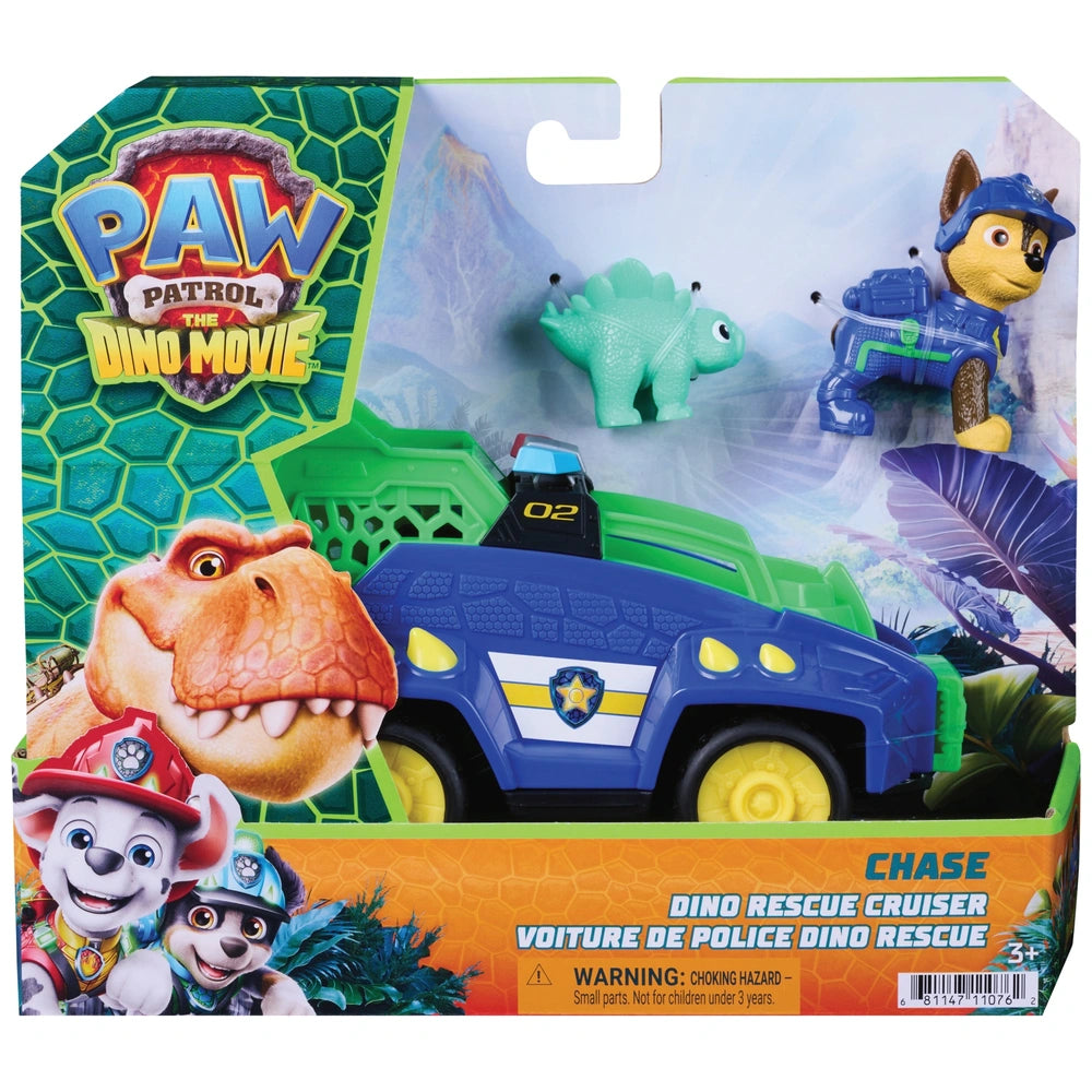 Paw Patrol: The Dino Movie Vehicle Chase Dino Rescue Cruiser