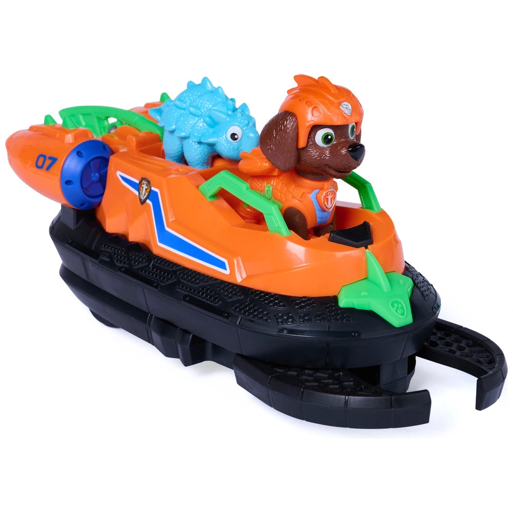 Paw Patrol: The Dino Movie Vehicle Zuma Dino Rescue Hovercraft
