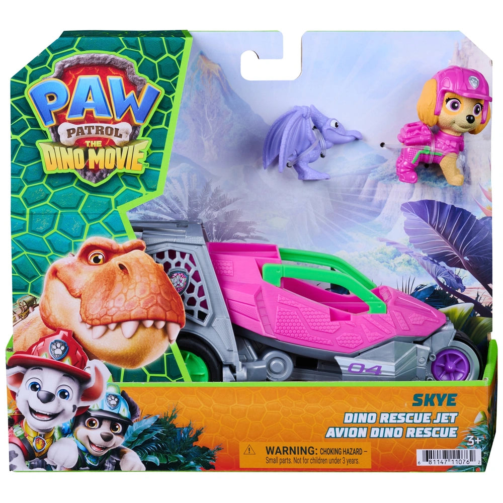 Paw Patrol: The Dino Movie Vehicle Skye Dino Rescue Jet
