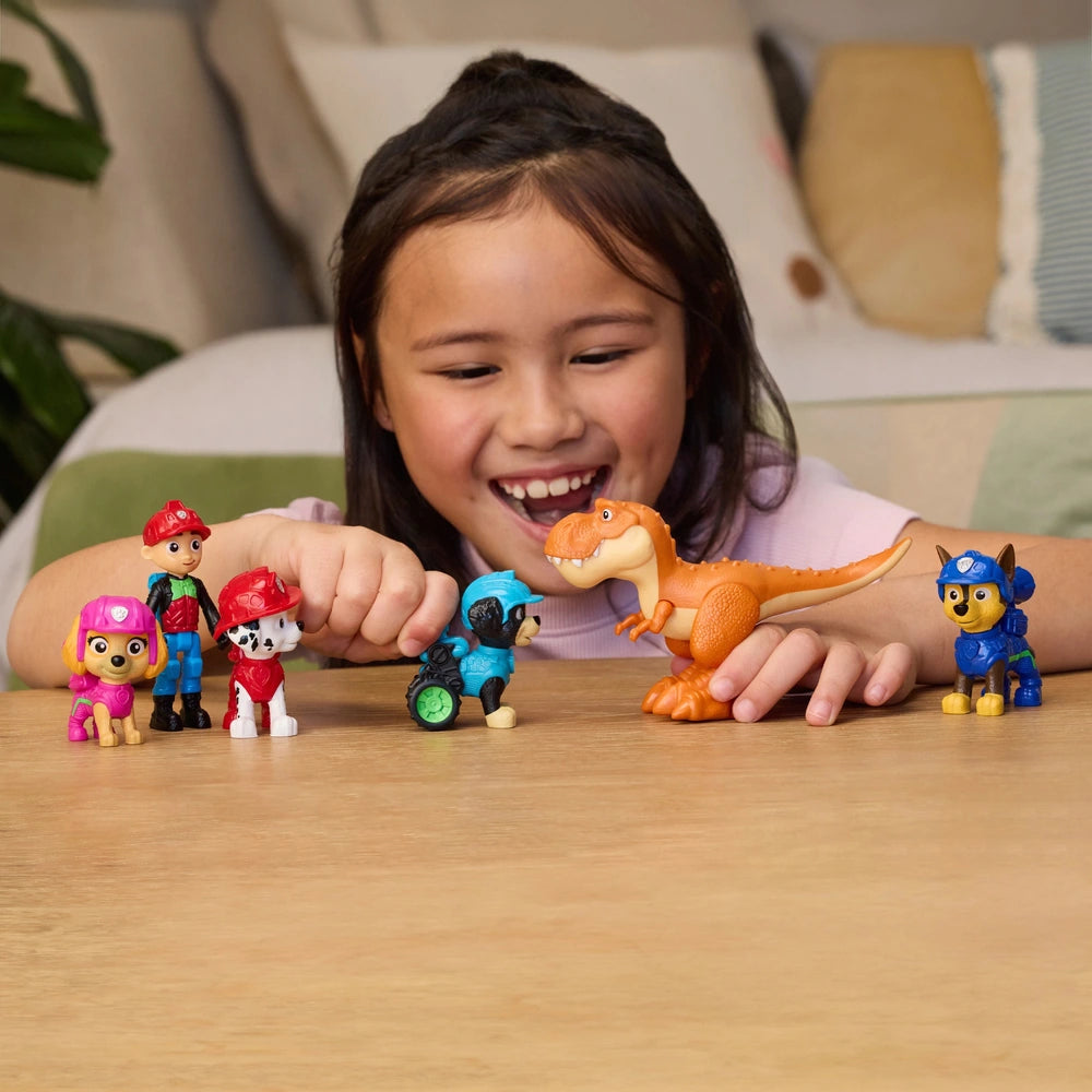 Paw Patrol: The Dino Movie Figures Dino Adventure 6 Pack