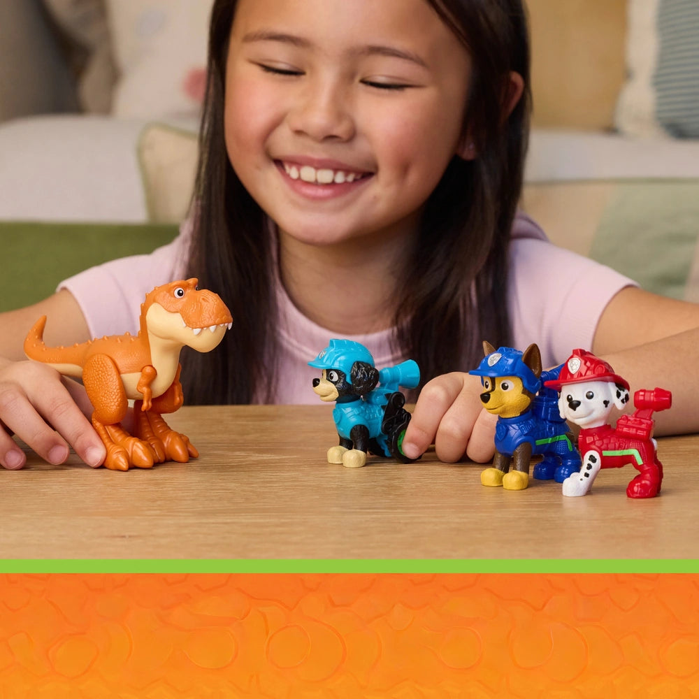 Paw Patrol: The Dino Movie Figures Dino Adventure 6 Pack