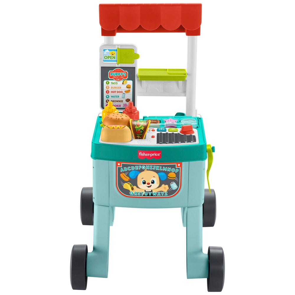 Fisher-Price Laugh & Learn 4-In-1 Snack Cart Walker Set